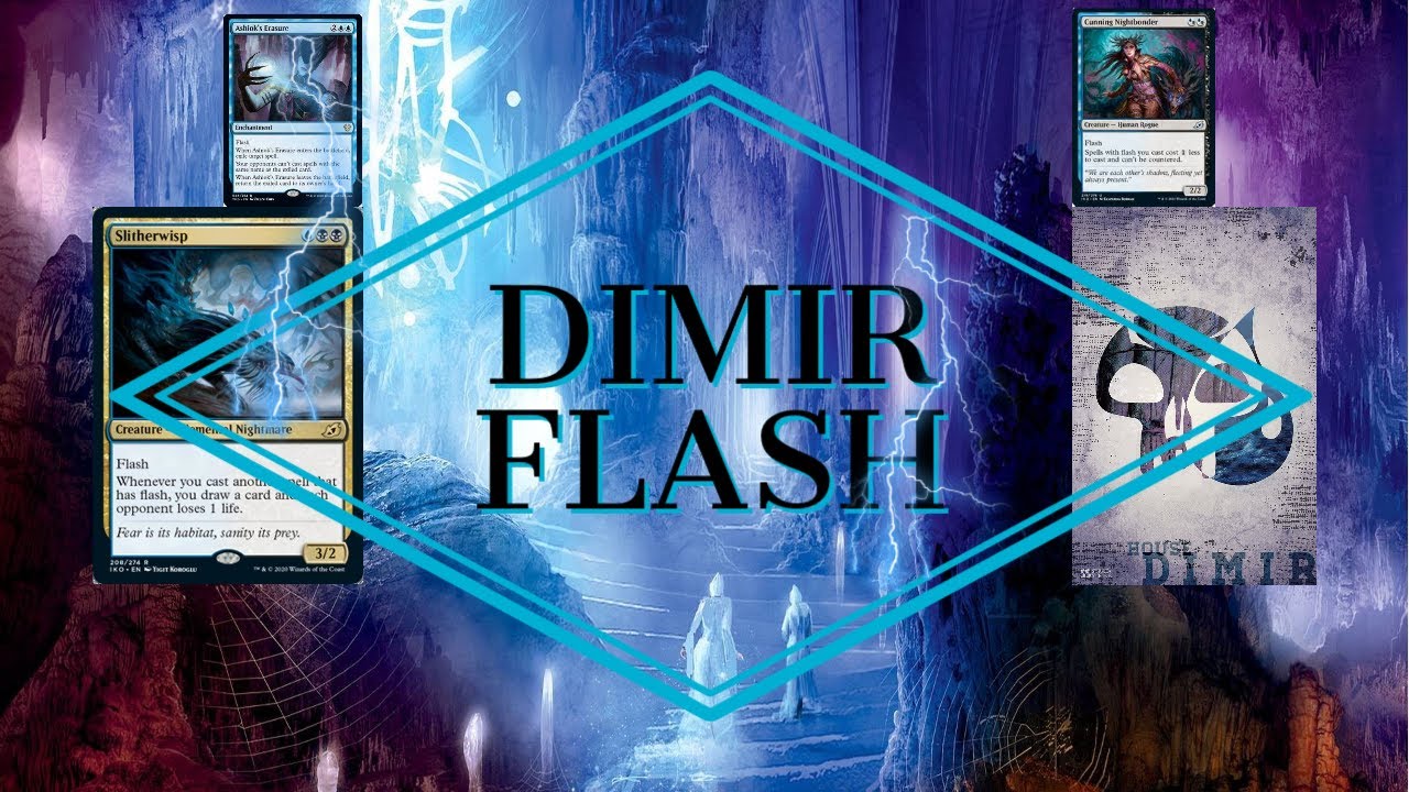 MTG ARENA ITALIA | DIMIR FLASH DECK TECH | Ranked Match Best of 3