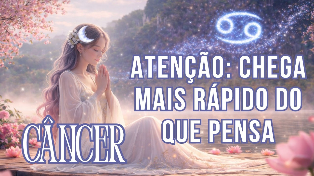CÂNCER ♋️ATENÇÃO – chega mais rápido do que pensa: alívio  #cancertarot #signos #tarot