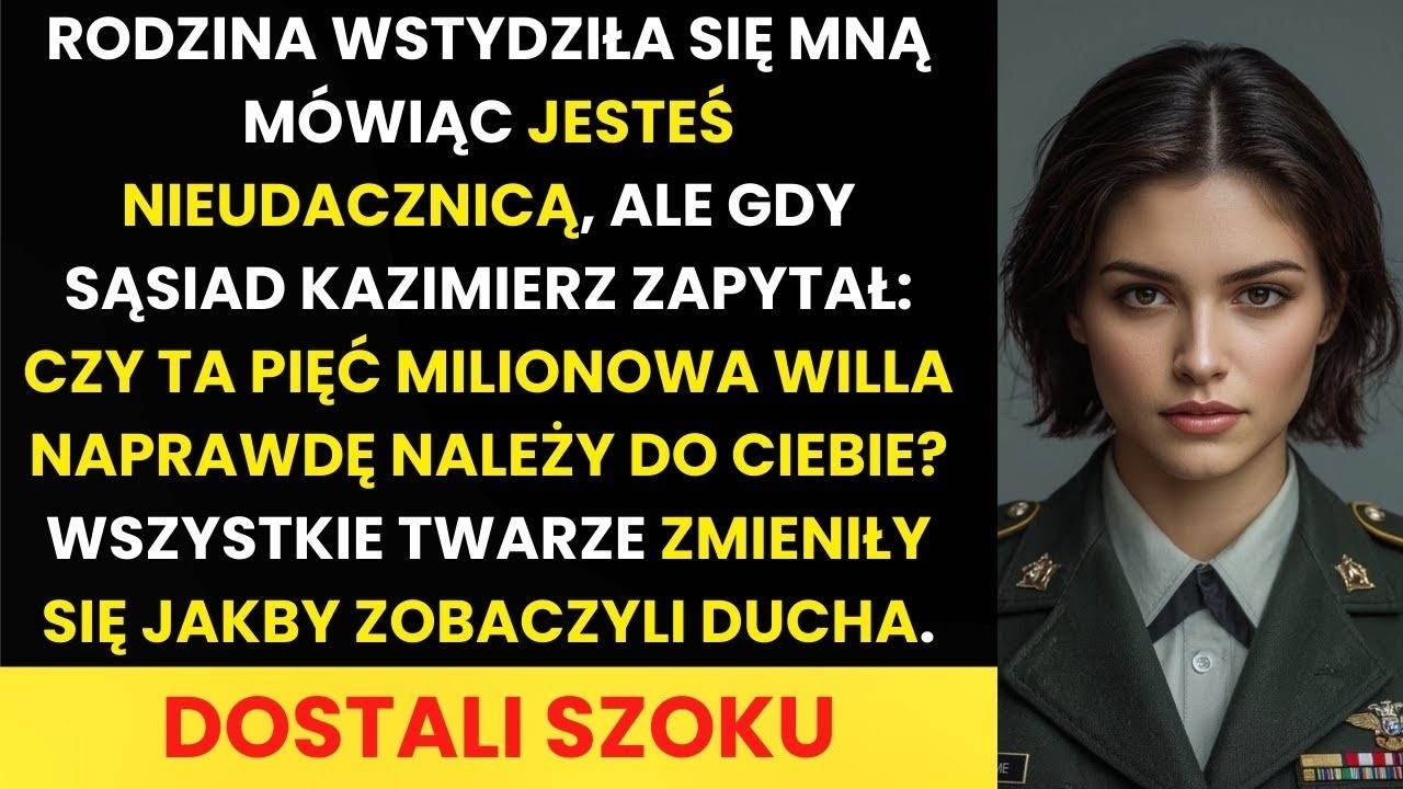 Rodzina mówiła że jestem nieudacznicą   Gdy sąsiad zapytał o 5 milionową willę zamarli