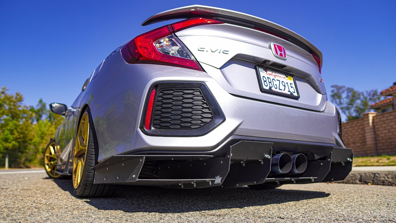 AGGRESSIVE! REAR DIFFUSER V3 Build! ft. @UbanteGarage  and MERCH Release Info.