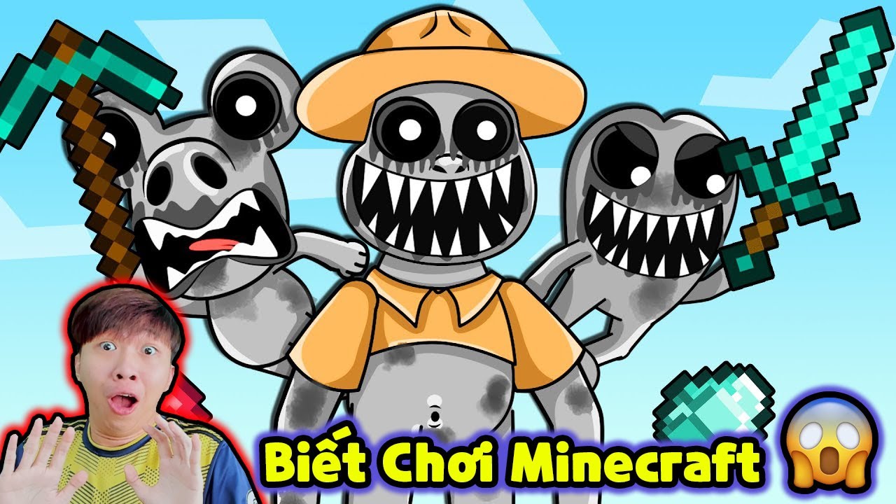 Sở Thú ZOONOMALY Biết Chơi Minecraft ?? 🤣 VinhMC THẤY KHÓ HIỂU KHI XEM HOẠT HÌNH SIÊU HÀI HƯỚC