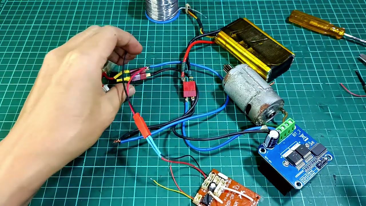 upgrade elektrik MN 78 pake 5s lipo + dinamo 540😱😱