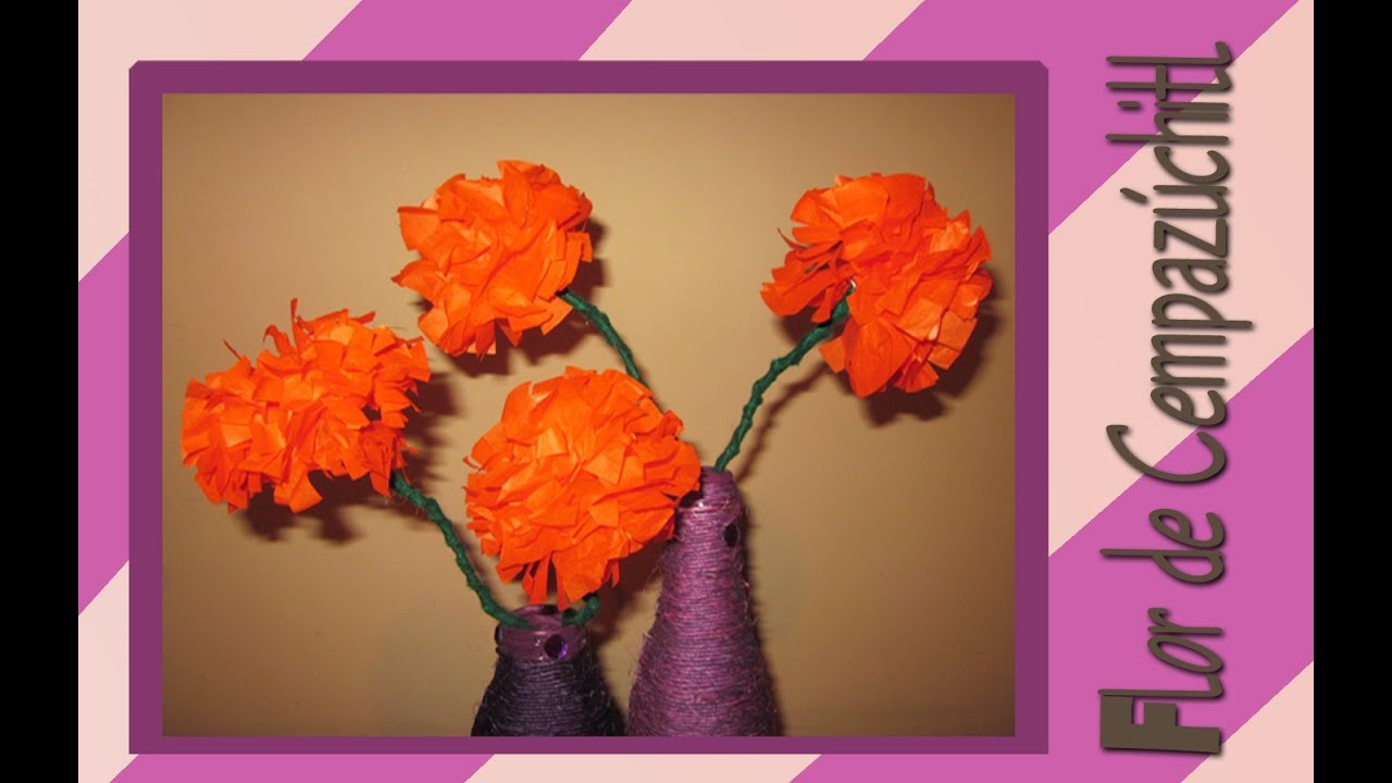 Haz tus Flores de Cempasúchil para tu Altar