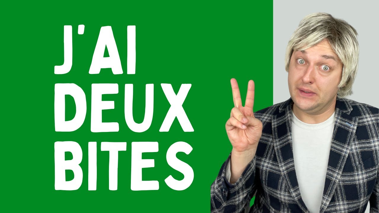 J'AI DEUX BITES... 😳 BUTS❗️- Learn French better than Emily - #parolerie