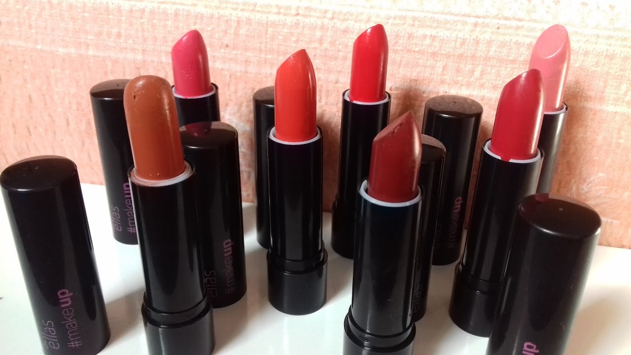 BATONS JEQUITI LINHA ELLAS - SWATCHES DE ALGUNS DOS BATONS #1