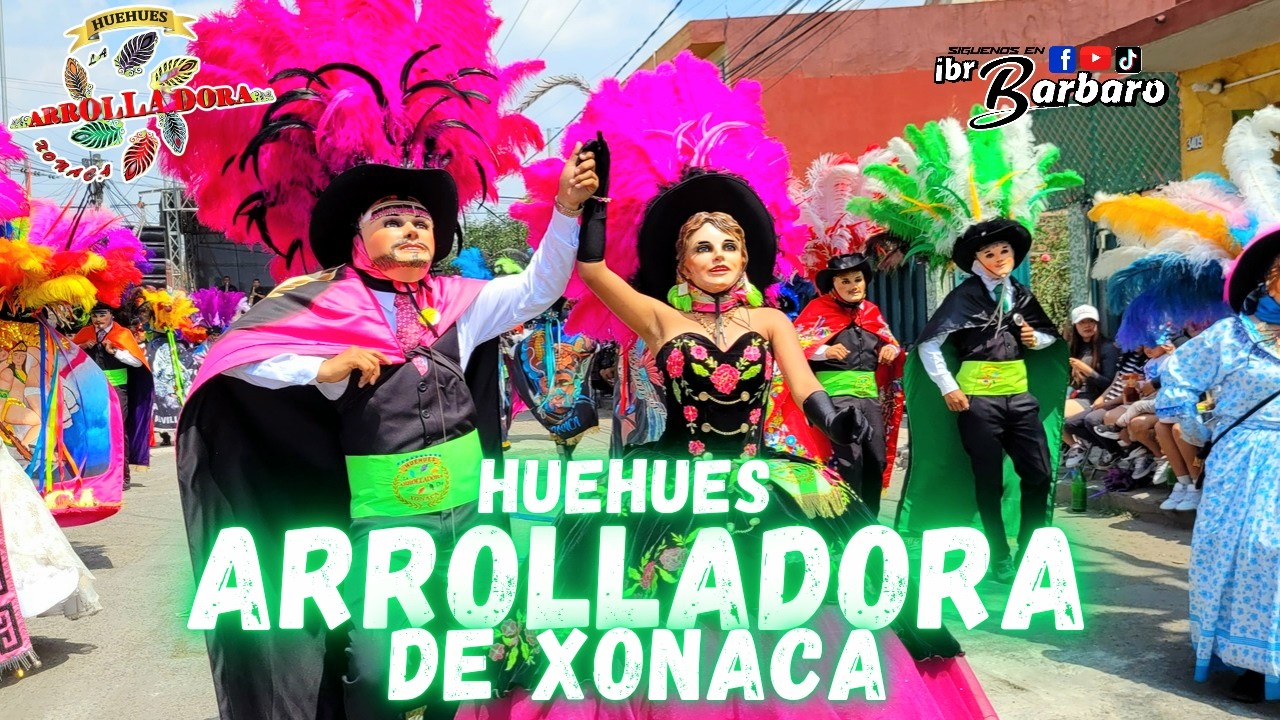 HUEHUES LA ARROLLADORA DE XONACA, EN SU PRESENTACIÓN EN EL CIERRE CENCALLI