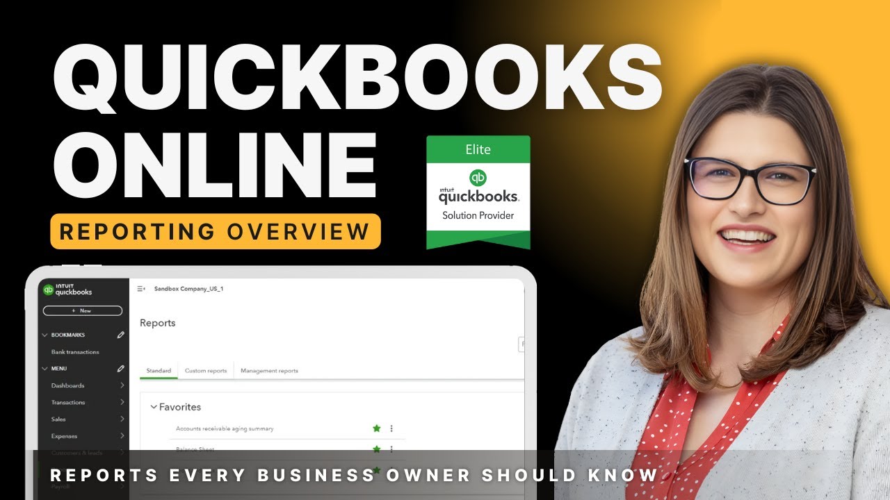 How to Run Common Size Reports in QuickBooks Online | QuickBooks Online Tips 
