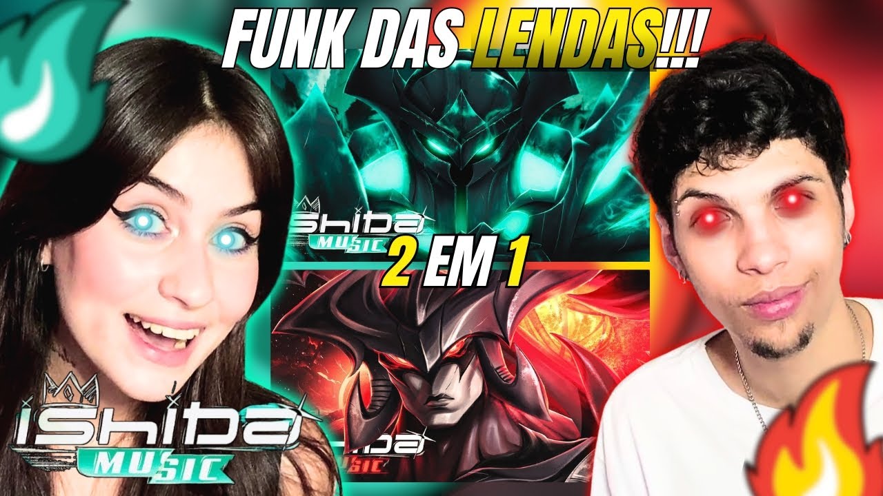 2 EM 1 | CONHECENDO MORDEKAISER e AATROX | ISHIDA | Sucumba e Inimigo Morrendo - REACT VT e LELE
