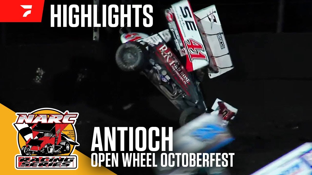 Open Wheel Octoberfest | NARC 410 Sprints at Antioch Speedway 10/11/25 | Highlights