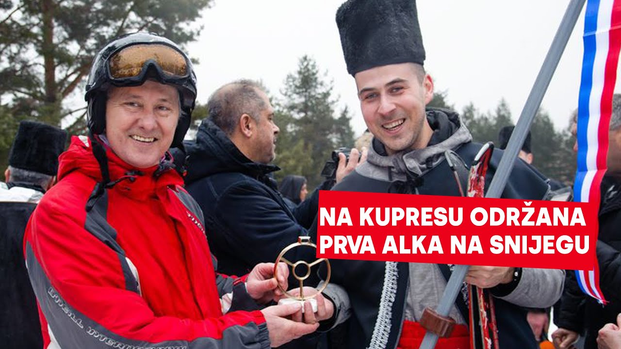 NA KUPRESU ODRŽANA PRVA ALKA NA SNIJEGU