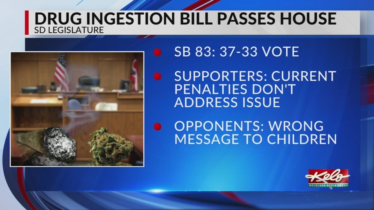 SD House passes reducing ingestion penalties