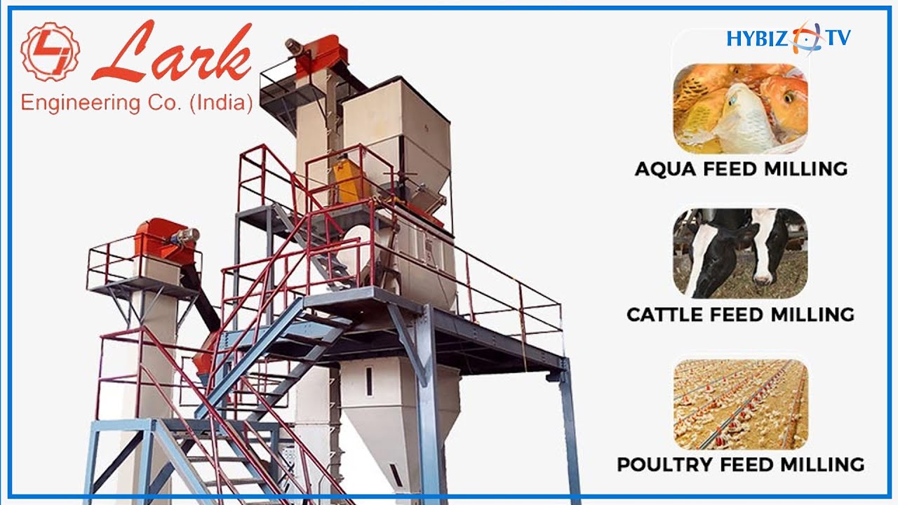 Lark Engineering | Pellet Feed Mill Manufacturer | Poultry India Expo 2022 | Hybiz tv