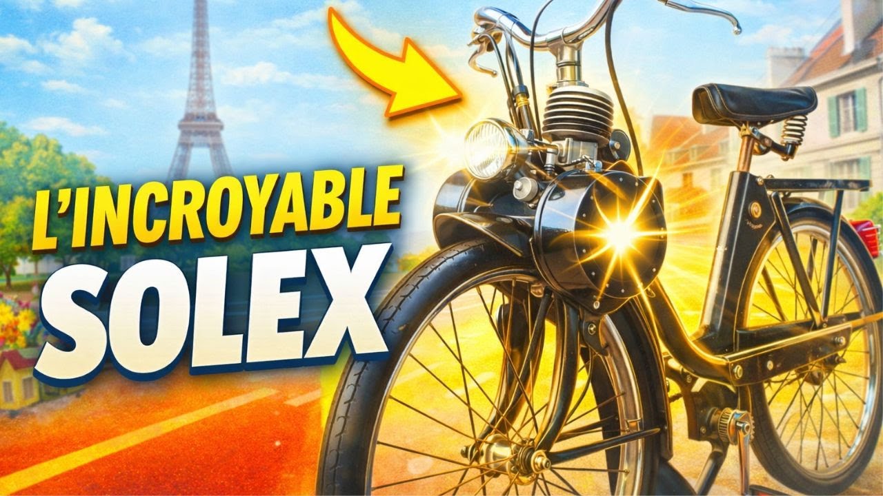 L’HISTOIRE DU SOLEX | La mobylette pas comme les autres