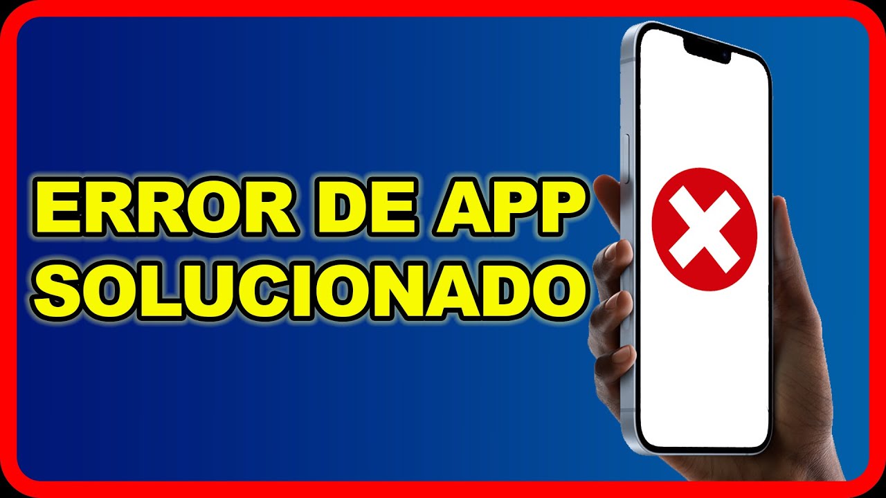 ✅ERROR DE APP AL ABRIR [SOLUCION SI NO TE ABRE APLICACIONES]