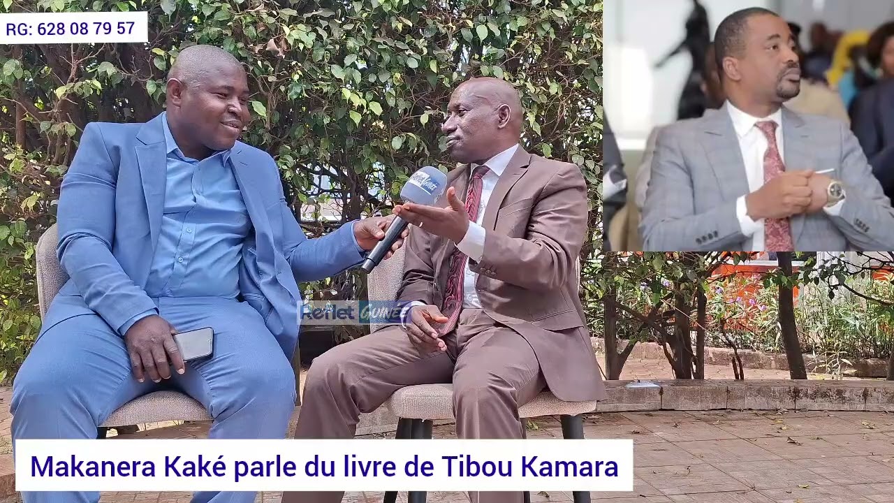 Makanera Kaké se prononce sur le livre de Tibou et l'avertit