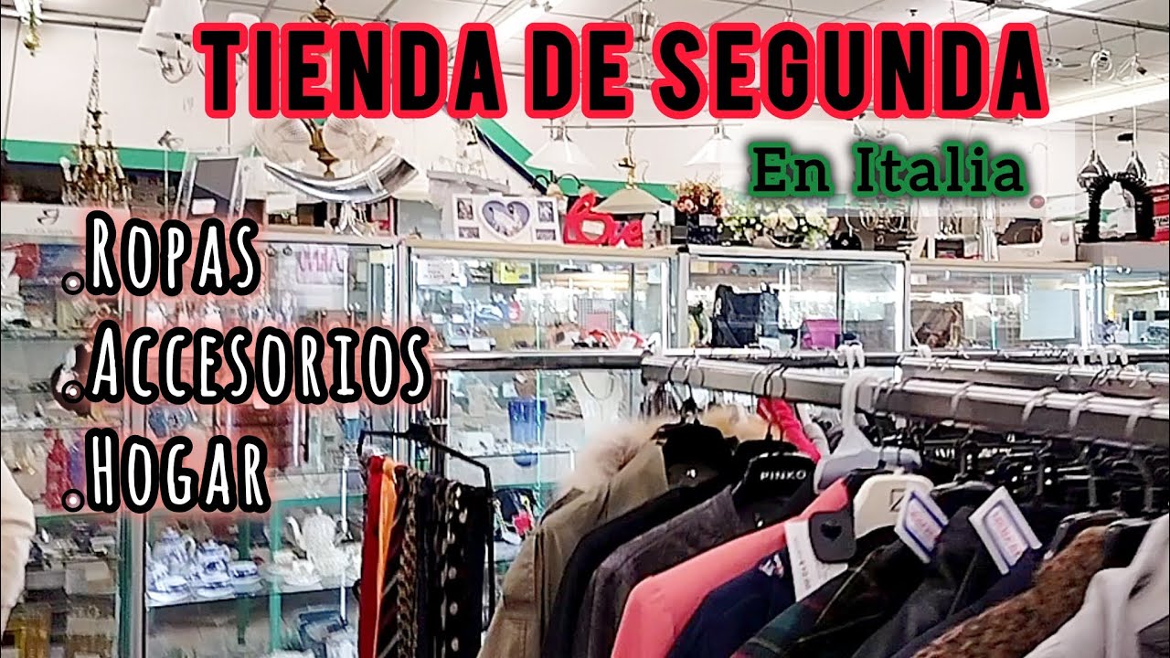 👉TIENDA DE SEGUNDA MANO EN ITALIA I Ropas, Accesorios, Hogar y más! 🔥