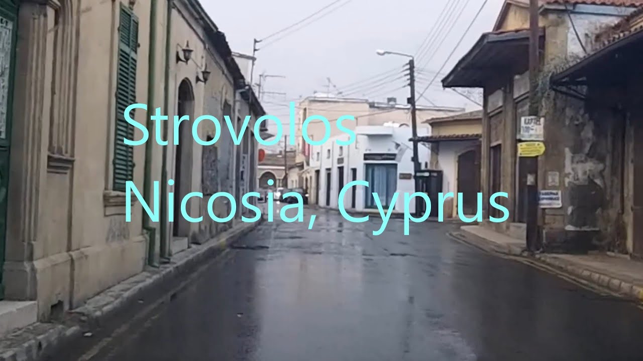 #Driving to #Strovolos in the #Nicosia district of #Cyprus (Oct 20, 2019)
