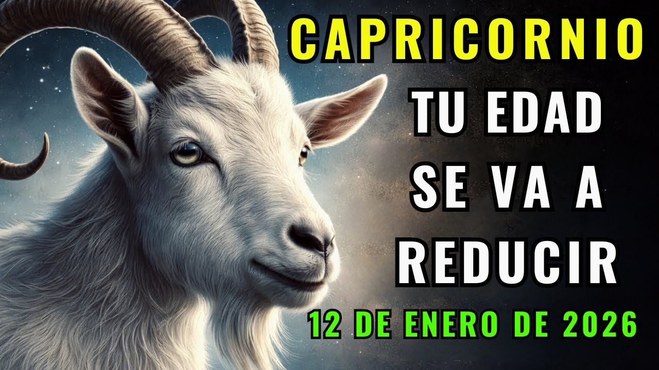 ♑📜 CAPRICORNIO - ESTÁS ENVEJECIENDO A LA REVERSA POR DIOS