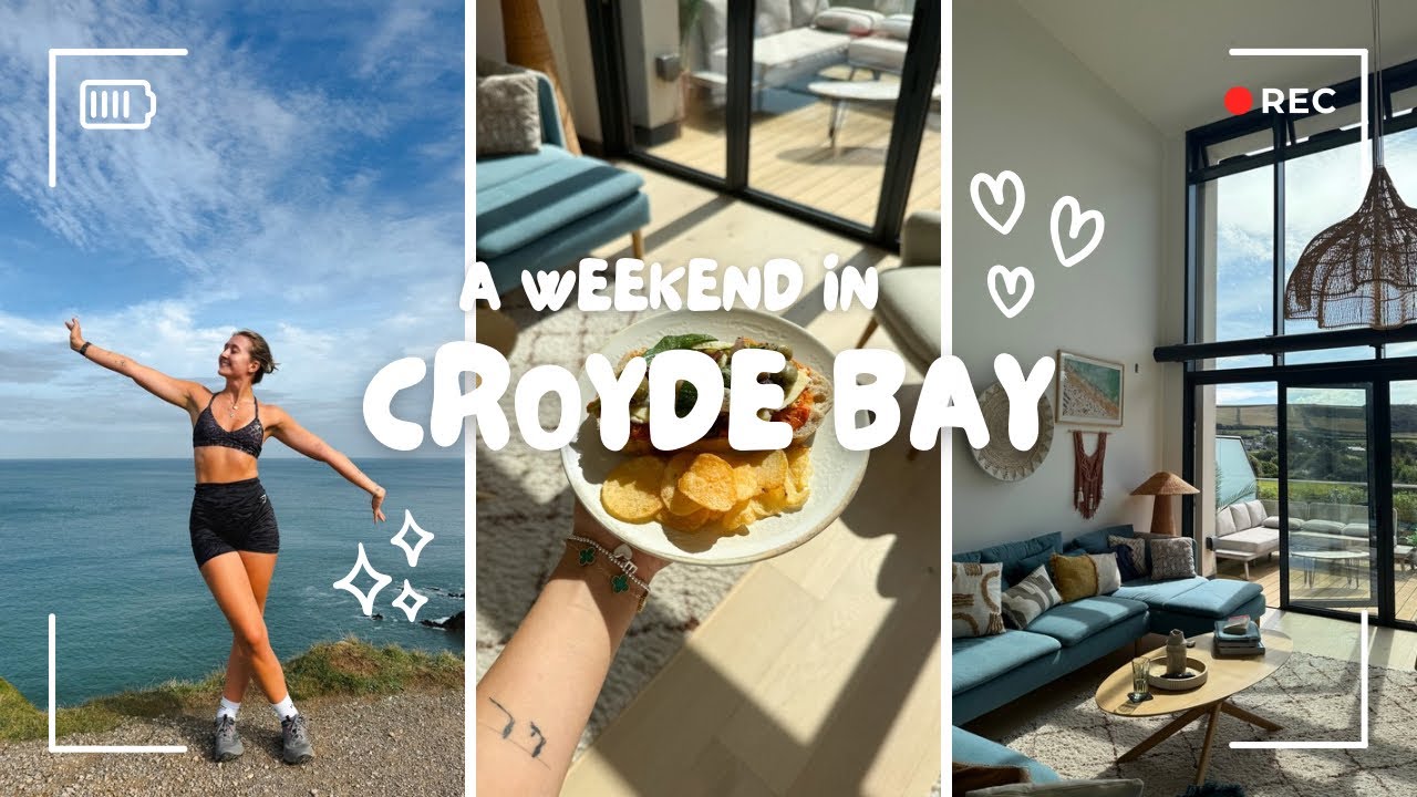 A WEEKEND IN DEVON | the most insane air bnb, surfing & 4 very wholesome babes