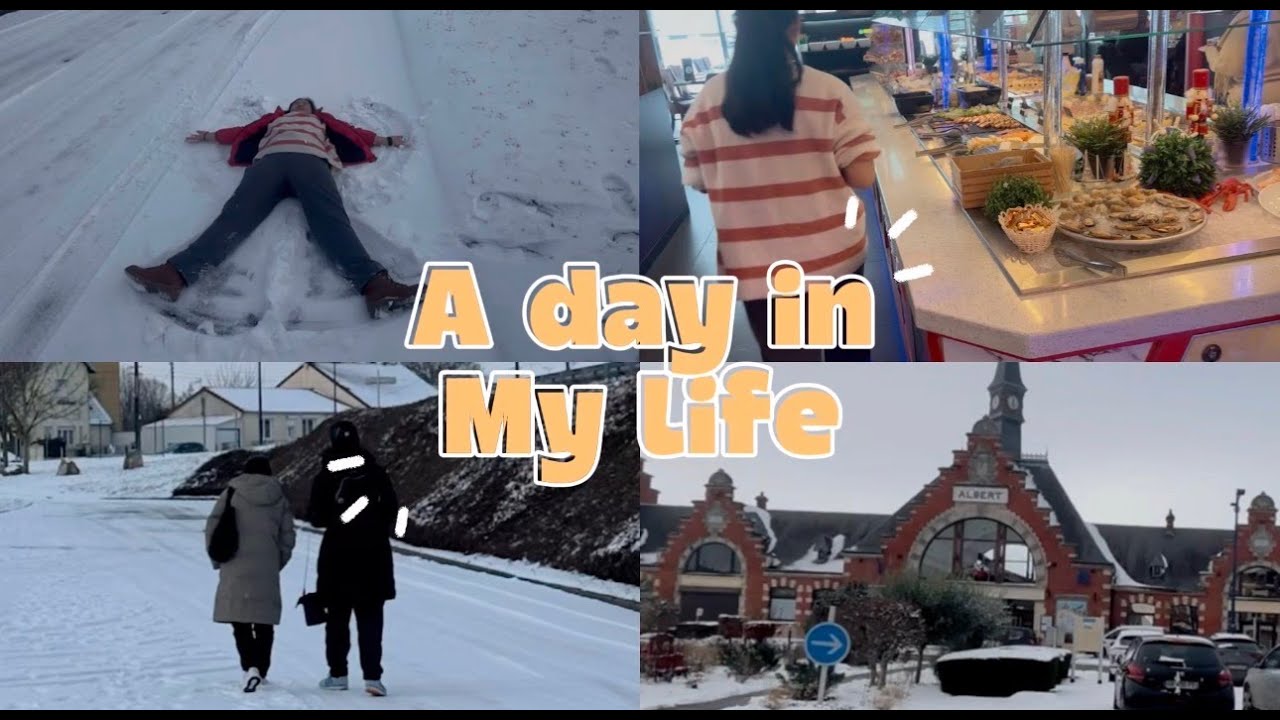 From snowy walks to comfort food/A day in my life/TIBETAN VLOGGER