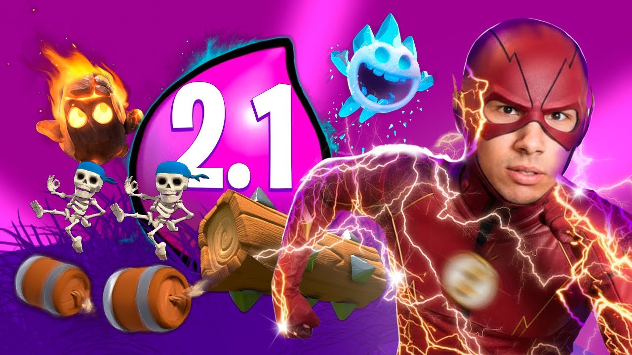 ESSE é o DECK MAIS RÁPIDO do MUNDO! Clash Royale