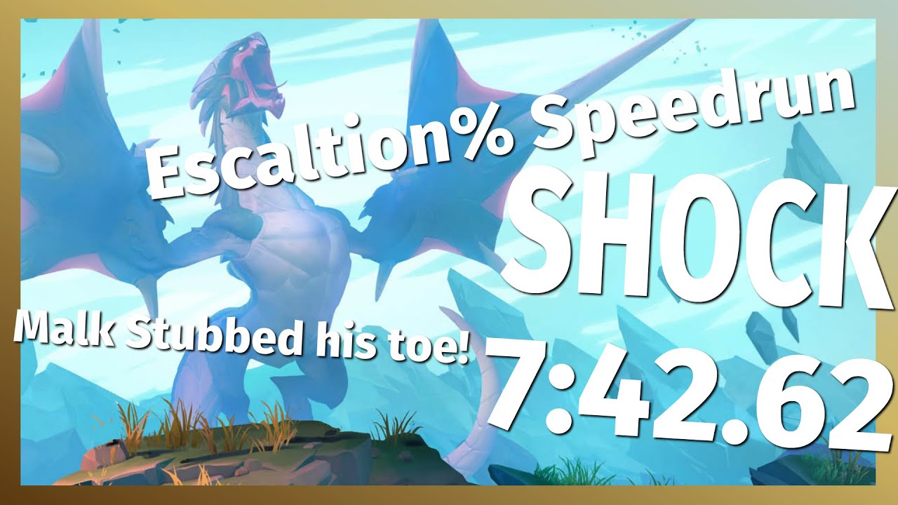 Dauntless Speedrun: Escalation% - Shock: Former World Record - 7:42.62