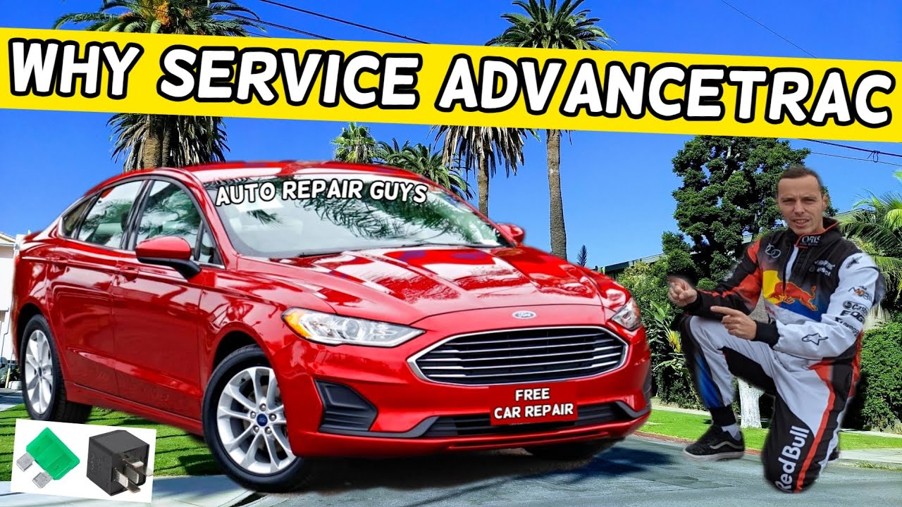 WHY SERVICE ADVANCETRAC WARNING LIGHT FORD FUSION 2013 2014 2015 2016 2017 2018 2019 2020