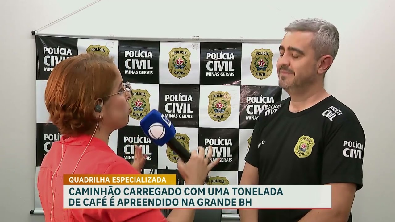 Polícia recupera caminhão com carga de café avaliada em mais de R$1 milhão em MG