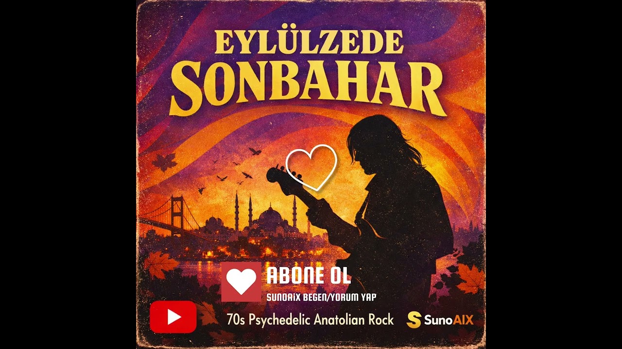 Sonbahar Eylülzede | 70s Psychedelic Anatolian Rock Revival (Vintage Turkish Rock 2026)