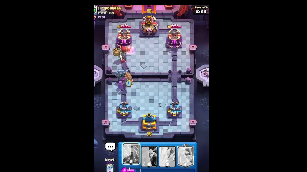 Clash royale gameplay no commentary #clashroyale #gameplay 