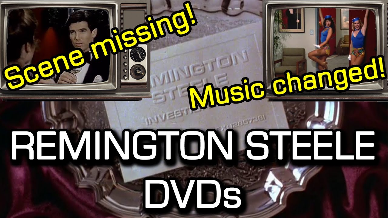 REMINGTON STEELE - Music changed for the DVDs
