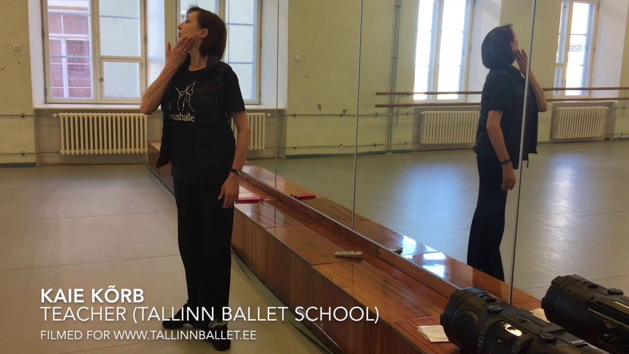 Kaie Kõrb. Teacher (Tallinn Ballet School)