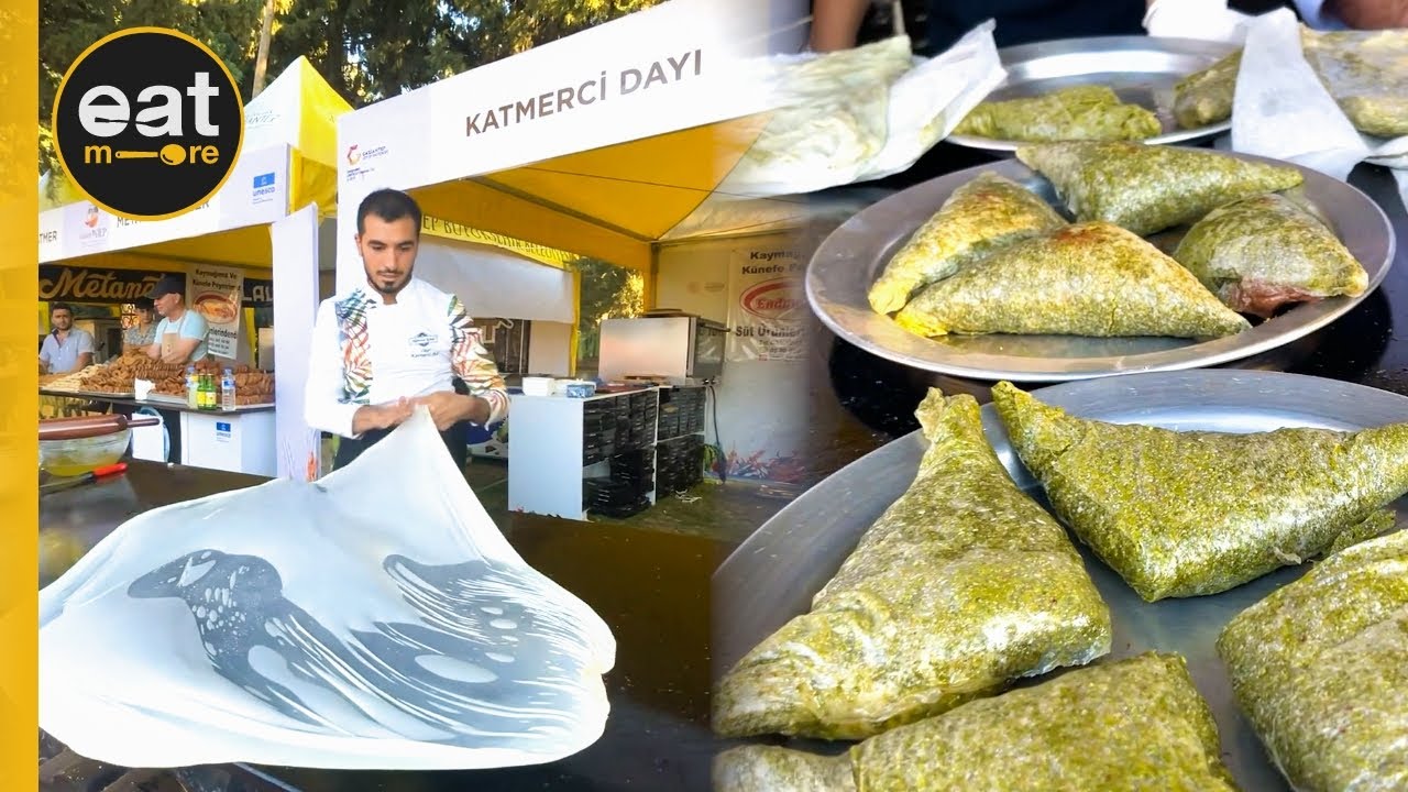 Legendary Katmer Desserts | Turkish Pistachio Desserts