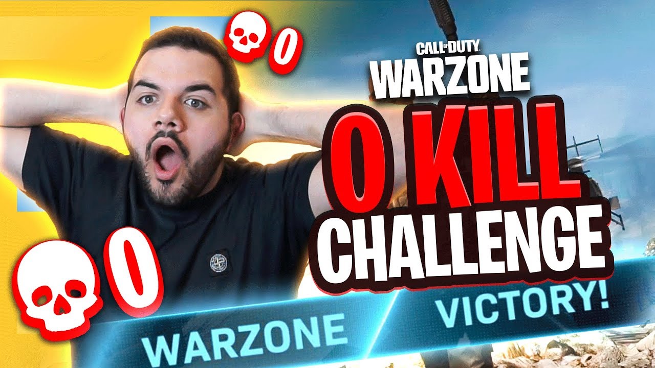 We tried to win a game of Warzone with no kills...