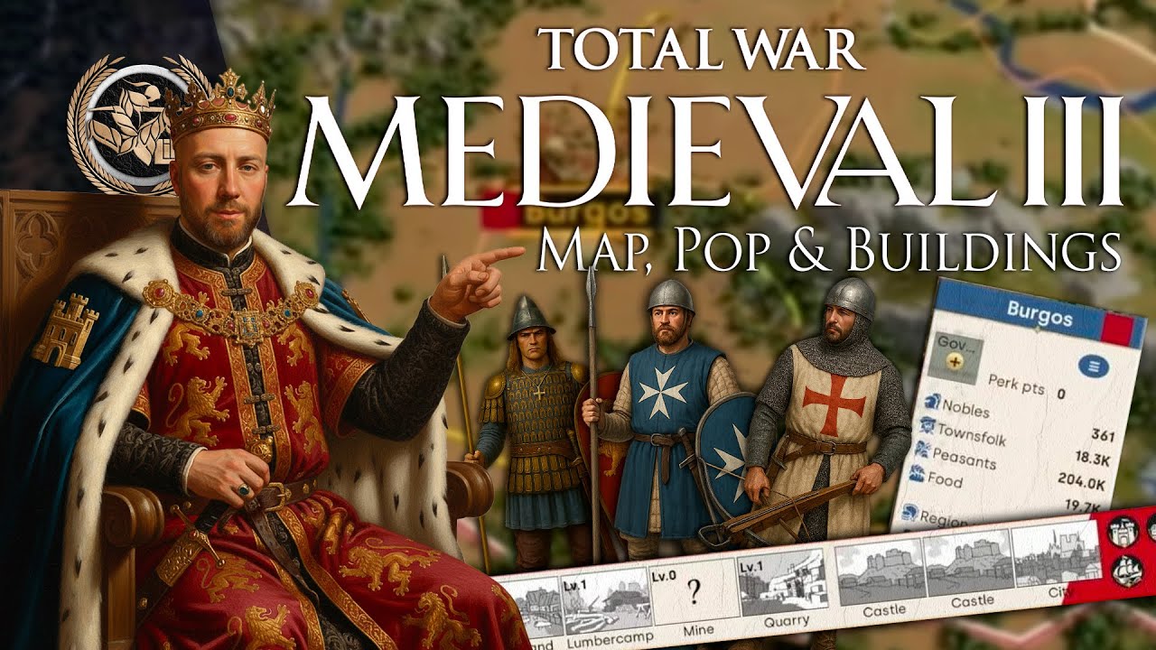 TOTAL WAR MEDIEVAL 3: La Rivoluzione Che Cambier&agrave; Tutta la Serie