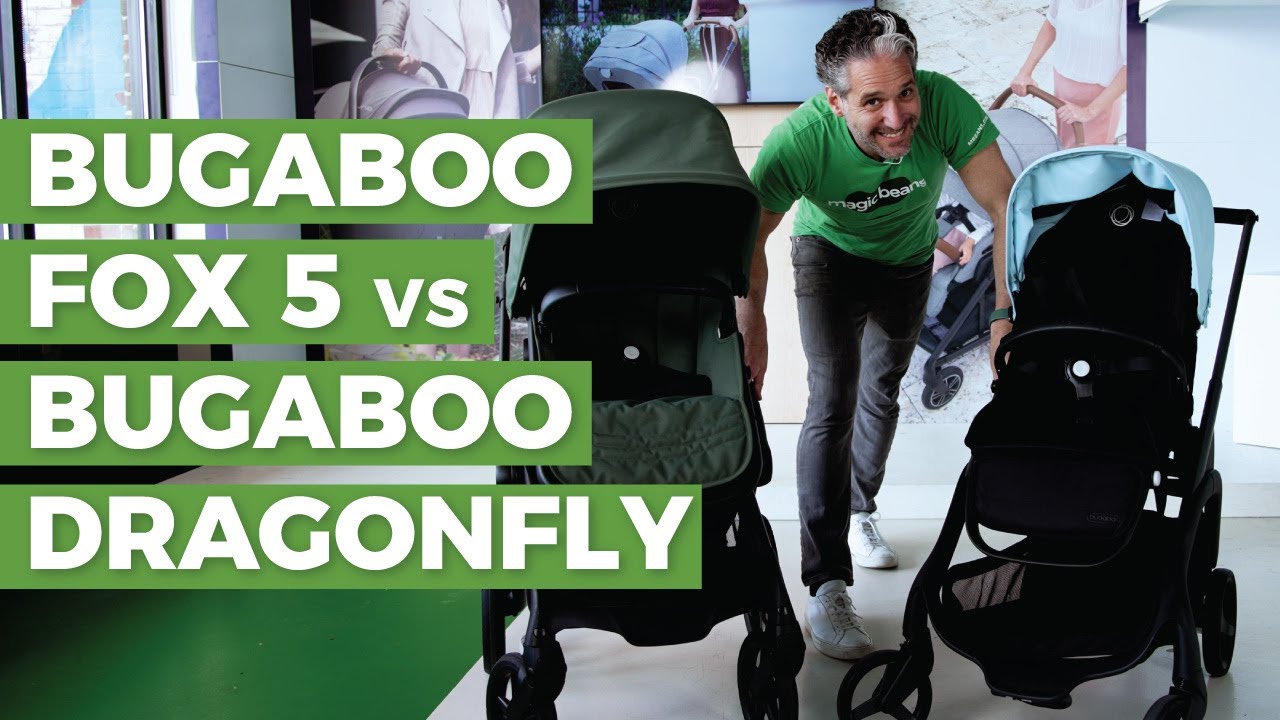 Bugaboo Dragonfly vs. Bugaboo Fox5  | Best Strollers 2023 | Magic Beans Reviews