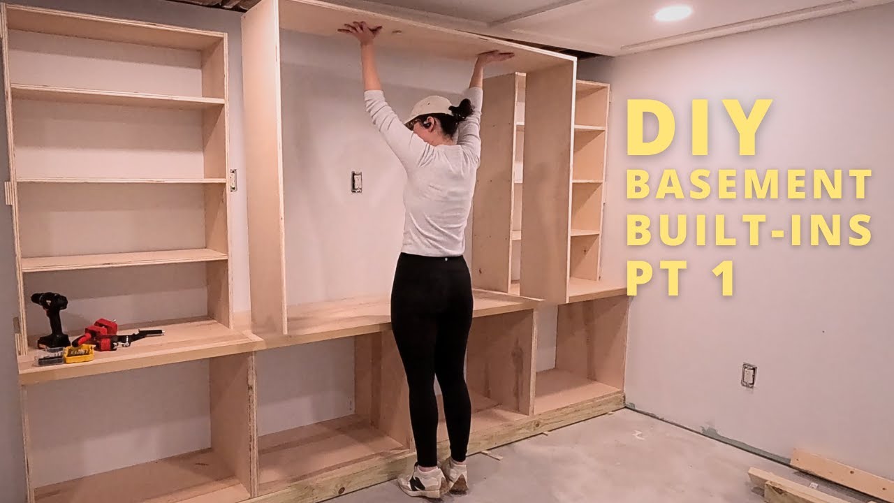 I'm Building Basement Built-Ins from Scratch (and changing the whole VIBE down here!) | PART 1