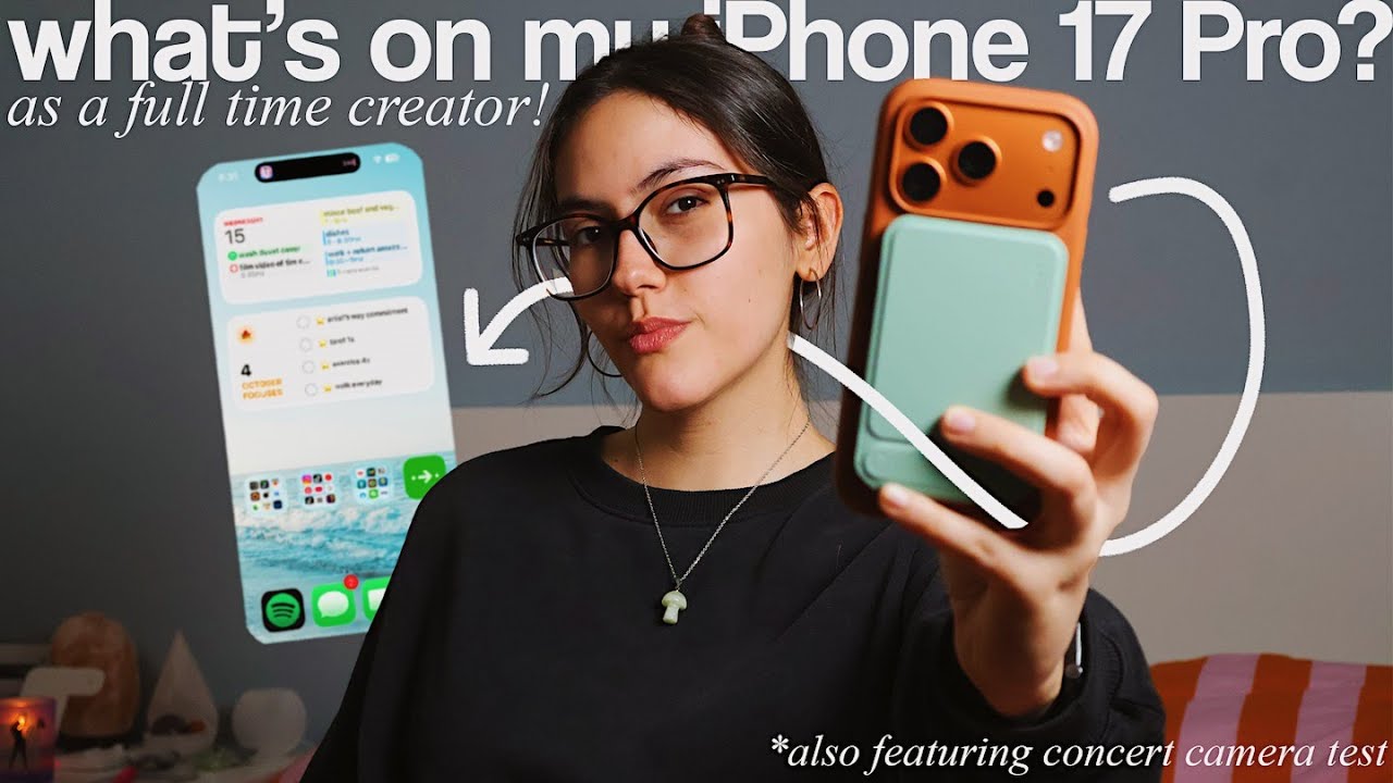 что у меня на iPhone 17 Pro | Content Creator Edition + тест концертной камеры!