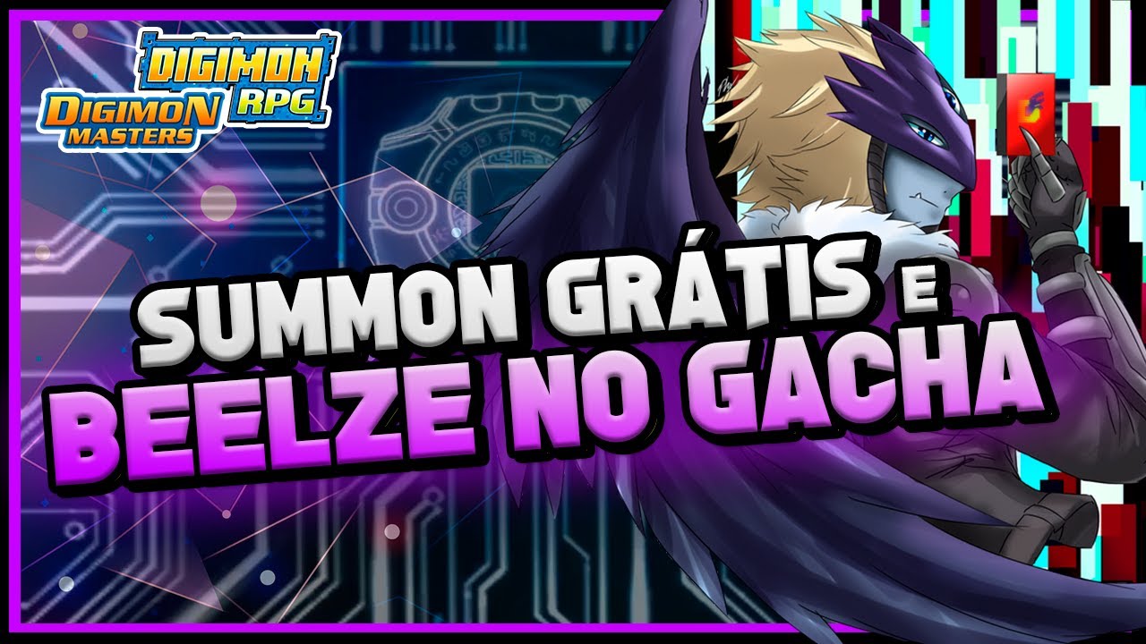 Miss&atilde;o com Invoca&ccedil;&atilde;o Gr&aacute;tis no DMO e Gastei no Gacha do NOVO DIGIMON Beelzebumon (Xros Wars) do DRO