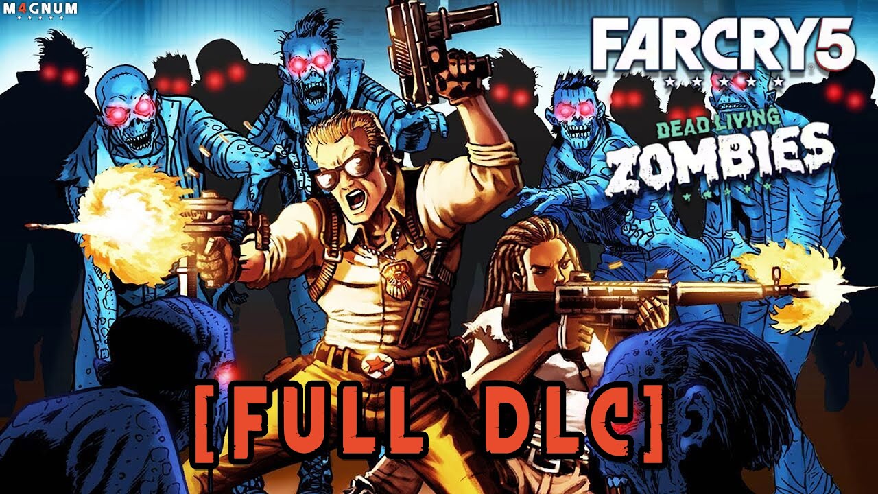 DEAD LIVING ZOMBIES - FULL DLC Gameplay Walkthrough - Far Cry 5 - No Commentary [4K 60FPS PC]