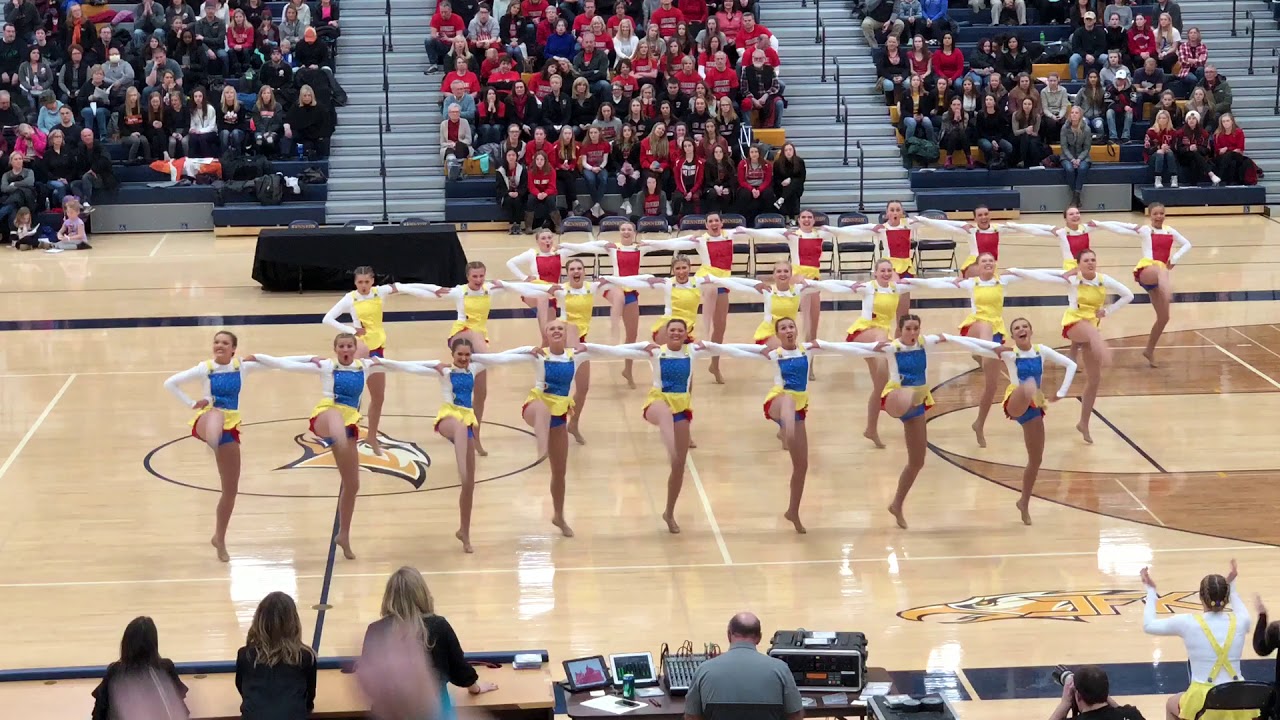 Lakeville South Dance Team 2018 Kick