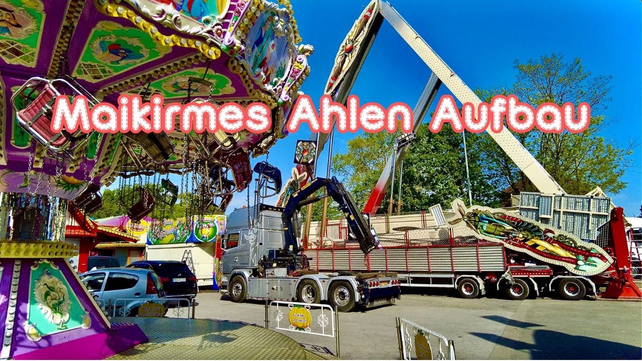 Maikirmes Ahlen Aufbau 2024 4K.60fps