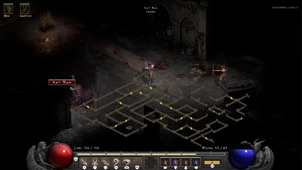 Diablo II: Resurrected Warlock episode 4 (No commentary let's play)