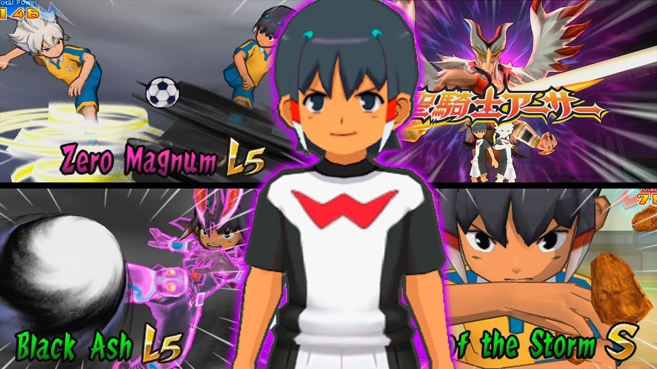 Shuu (Tezcat) | All Hissatsu Techniques | Inazuma eleven Games