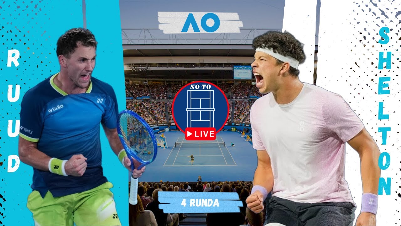 🔴BEN SHELTON - CASPER RUUD | AUSTRALIAN OPEN | TRANSMISJA NA ŻYWO🔴