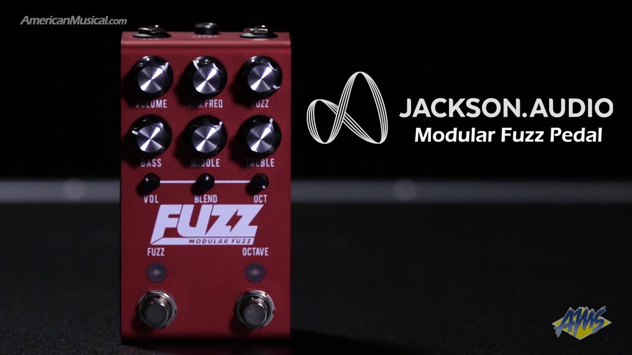 Jackson Audio FUZZ Pedal - Modular Fuzz Octave - Pedal and Modules demo - AmericanMusical.com