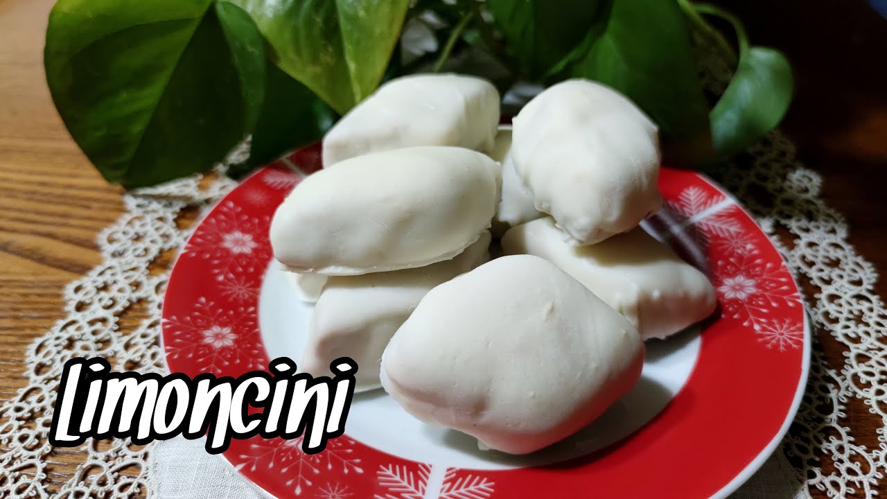 Limoncini - biscotti al limone con copertura di cioccolato bianco - Sfizi & Delizie