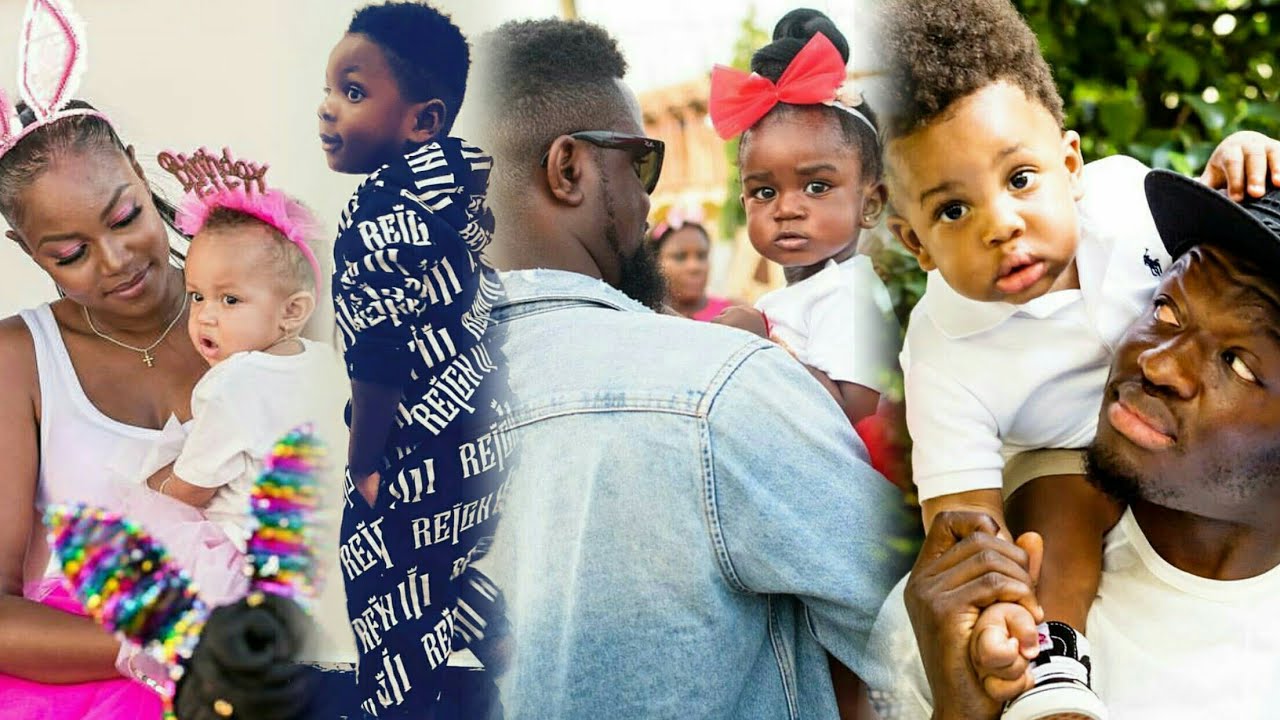 12 Most Beautiful Ghanaian Celebrities Children in Ghana..