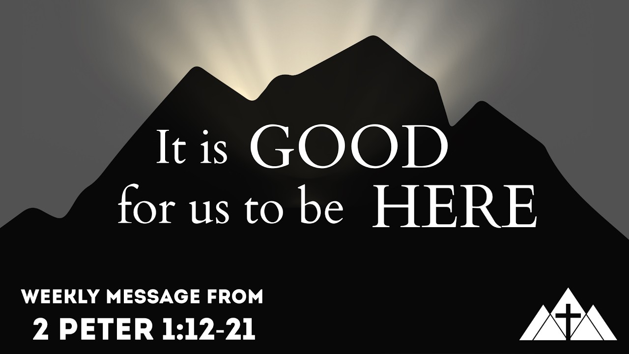 It's Good to be Here | Weekly Message (Feb. 15, 2026)