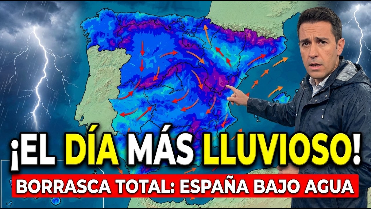 🔴 URGENTE: &iquest;Se Inunda Espa&ntilde;a? La Borrasca LEONARDO y el 